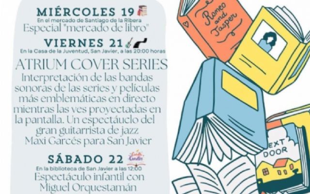 Más de 30 escritores del municipio participarán en la I Feria del Autor Local de San Javier, en el Día del Libro - 1, Foto 1