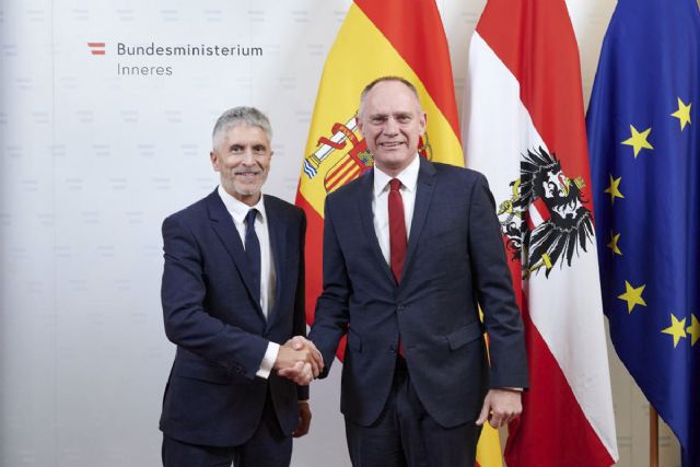 Grande-Marlaska se reúne en Viena con el ministro del Interior de Austria para avanzar en el acuerdo migratorio de la UE - 1, Foto 1