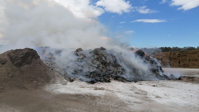 Servicios de emergencia controlan un incendio agrícola en Calasparra - 1, Foto 1