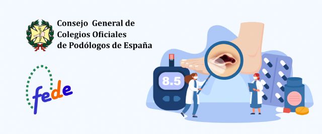 El Consejo General de Colegios Oficiales de Podólogos y la FEDE renuevan su colaboración poniendo el foco en el pie diabético - 1, Foto 1
