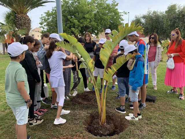 Escolares del colegio Severo Ochoa participaron hoy en el acto de recuerdo de las víctimas de violencia de género - 1, Foto 1