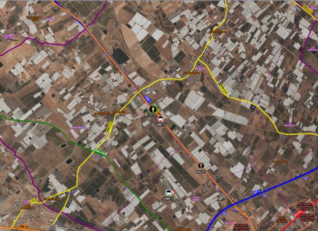 Fallece un motorista al salir de la carretera y chocar contra el guardarraíl, en San Javier - 1, Foto 1