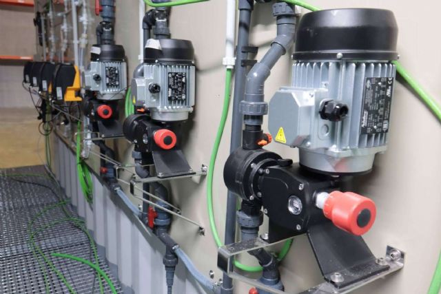 Los trabajos de tratamiento de aguas, facilitados por los servicios y equipos de ITC Dosing Pumps - 1, Foto 1