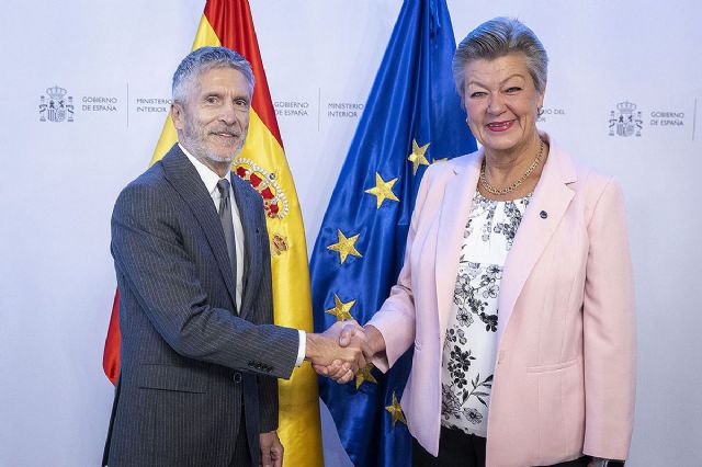 Grande-Marlaska traslada a la comisaria europea de Interior la actitud constructiva de los países UE hacia un acuerdo migratorio - 1, Foto 1