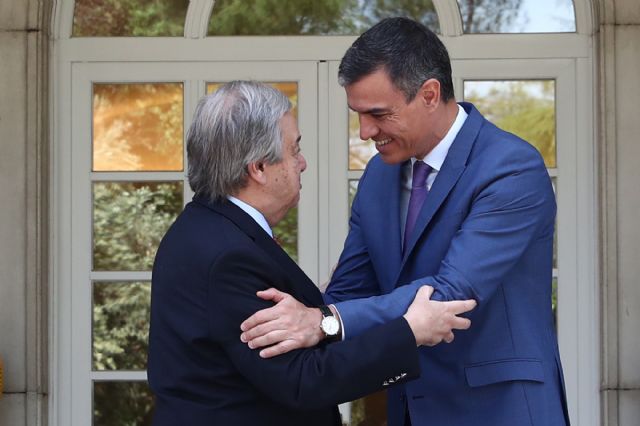 El presidente del Gobierno traslada al secretario general de Naciones Unidas el apoyo de España para poner fin a la agresión rusa en Ucrania - 1, Foto 1
