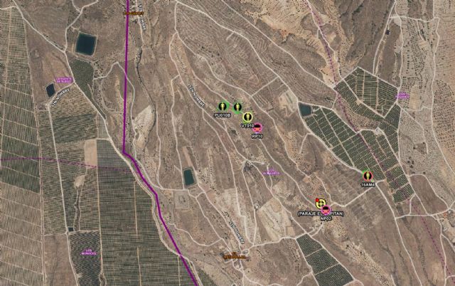 Conato de incendio forestal en la Sierra de Carrascoy, Fuente Álamo - 1, Foto 1