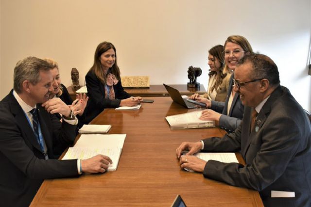 Miñones comparte en el marco de la 76ª Asamblea Mundial de la Salud las prioridades de la presidencia del Consejo de la UE - 1, Foto 1