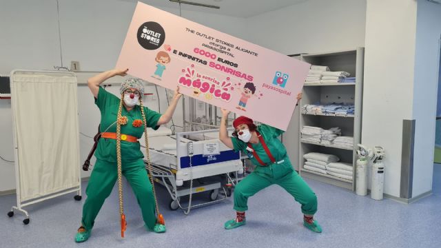 The Outlet Stores Alicante dona 6.000 euros para los niños hospitalizados en su última acción solidaria - 1, Foto 1