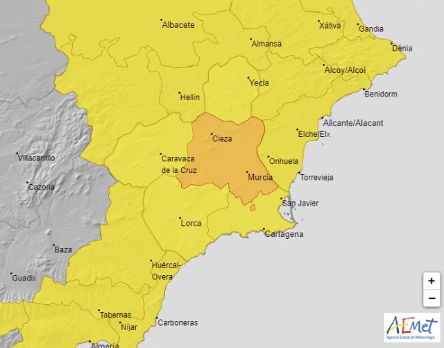 Meteorología mantiene sus avisos por lluvias y tormentas para hoy en toda la Región - 1, Foto 1