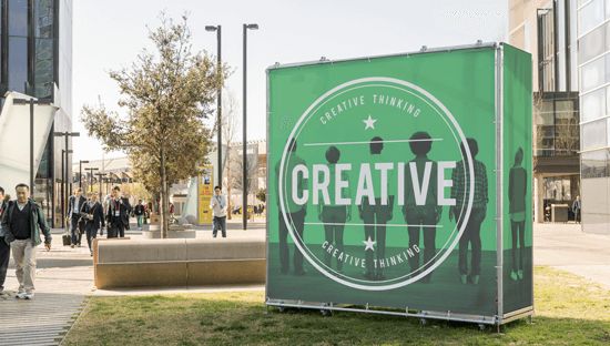 Las lonas publicitarias son el reclamo más efectivo para grandes campañas promocionales, según Click Printing - 1, Foto 1