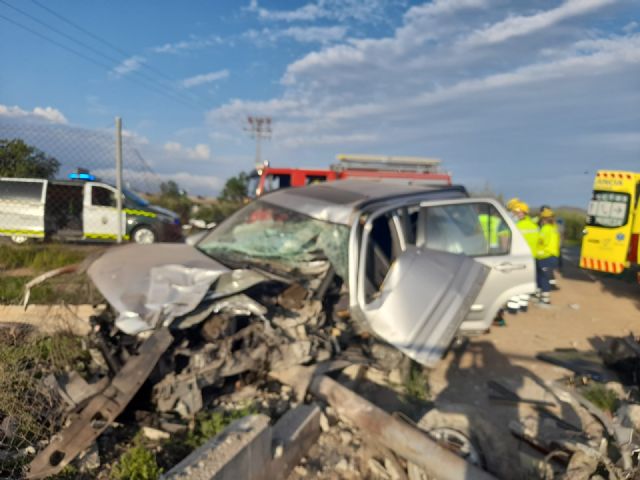 Accidente de tráfico con un herido en Fuente Álamo - 1, Foto 1