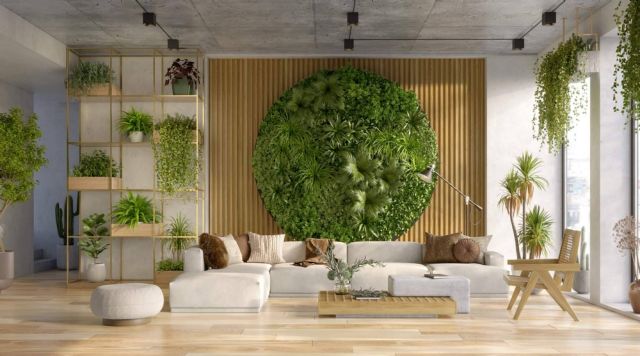 En JardinVertical.es se pueden comprar paneles decorativos para las paredes  del hogar - Empresa 