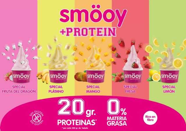Nace smöoy +PROTEIN, el primer yogur soft helado del mercado enriquecido con proteína - 1, Foto 1