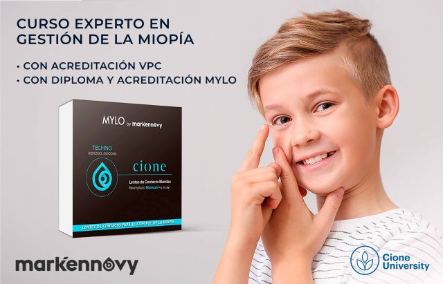 Cione, en colaboración con Mark´ennovy, lanza un curso de control de la miopía con acreditación VPC - 1, Foto 1