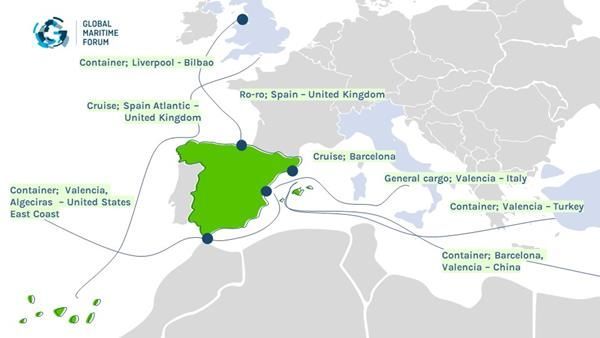 Foro Marítimo Mundial: un estudio identifica las ocho rutas verdes con mayor potencial hacia y desde España - 1, Foto 1