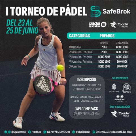 SafeBrok presenta el I Torneo de Pádel SafeBrok en Cádiz, España - 1, Foto 1