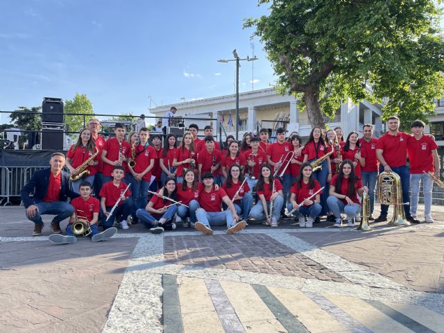 La Banda de Msica del IES Juan de la Cierva y Codornu emociona al pblico con su concierto tras su exitosa participacin en el Festival Internacional de Msica de Xanth - 3