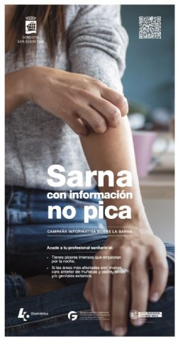 El Colegio de Farmacéuticos de Gipuzkoa colabora con el Ayuntamiento de San Sebastián en una campaña para la prevención de la escabiosis - 1, Foto 1