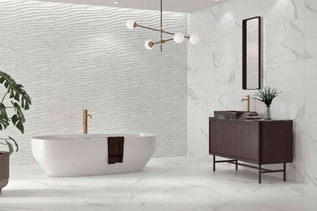 Un espacio deslumbrante y funcional con el uso de azulejos para baño - 1, Foto 1