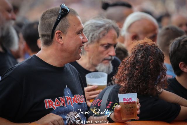 Tormenta de heavy metal de la mano de Iron Maiden en Murcia - 1