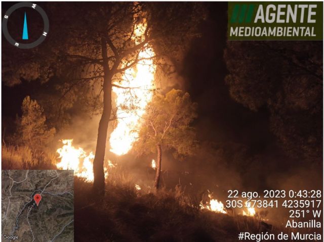 Incendio en Macisvenda, Abanilla - 1, Foto 1