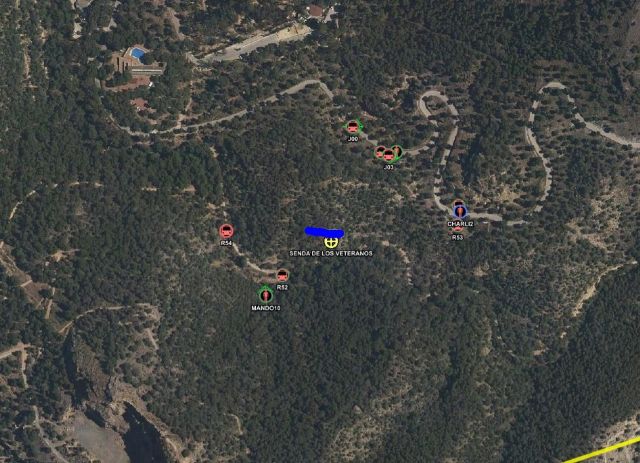 Incendio forestal en el Valle Perdido, Murcia - 1, Foto 1