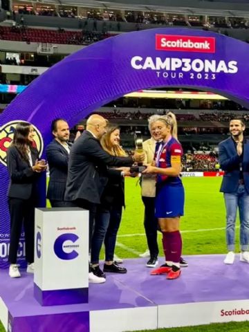 Jose Eshkenazi Smeke: Barcelona Femenil y América Femenil rompen récord mundial de asistencia - 1, Foto 1