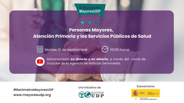 UDP presentará el informe sobre mayores y atención sanitaria el 12 de septiembre - 1, Foto 1