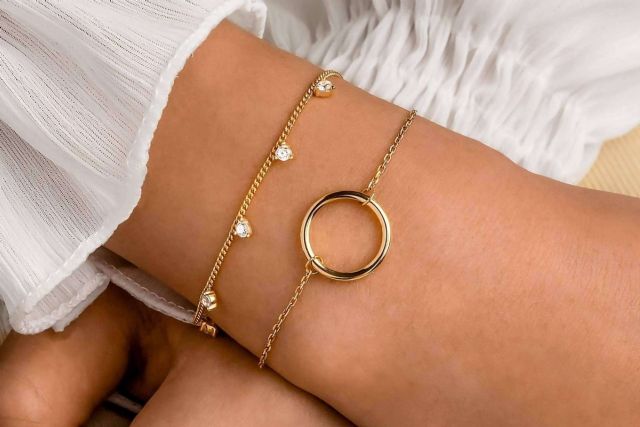 Adquirir pulseras hermanas bañadas en oro, en Le Petite Marie - 1, Foto 1
