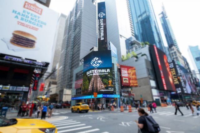 “Whaaaatemala”, lo nuevo de Super para promover el turismo en Guatemala, llegó a Times Square - 1, Foto 1