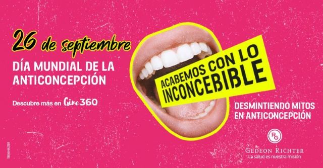 Día Mundial de la Anticoncepción: Gedeon Richter lanza su campaña #Acabemosconloinconcebible - 1, Foto 1