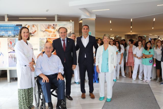 Jokin Aperribay, presidente de la Real Sociedad: estamos muy agradecidos a Policlínica Gipuzkoa - 1, Foto 1