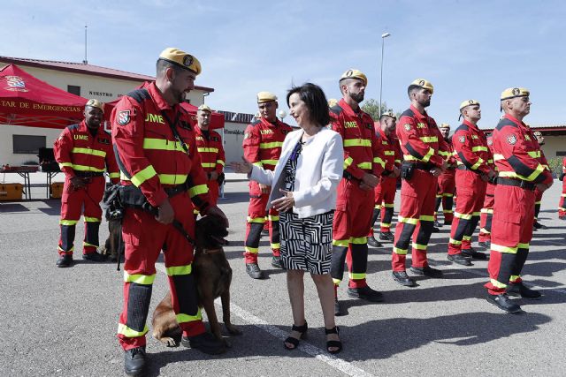 Robles agradece en Zaragoza la intervención de la UME en las tareas de rescate tras el terremoto de Marruecos - 1, Foto 1