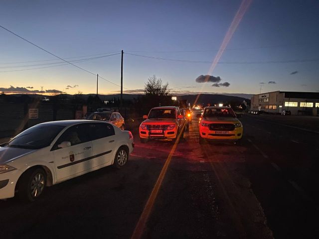 2 columnas de acción exterior acuden al incendio Montitxelvo en apoyo y colaboración a los medios de la Comunidad Valenciana - 1, Foto 1