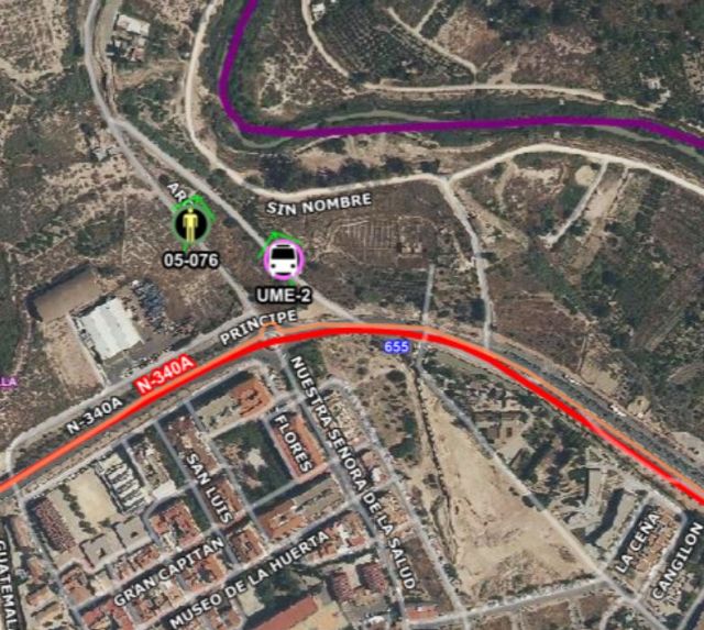 Servicios de emergencia han atendido y trasladado a una persona herida de gravedad en Alcantarilla - 1, Foto 1