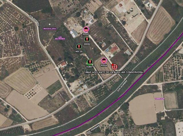 Servicios de emergencia han extinguido el incendio de terreno agrícola que se ha originado en Alguazas - 1, Foto 1