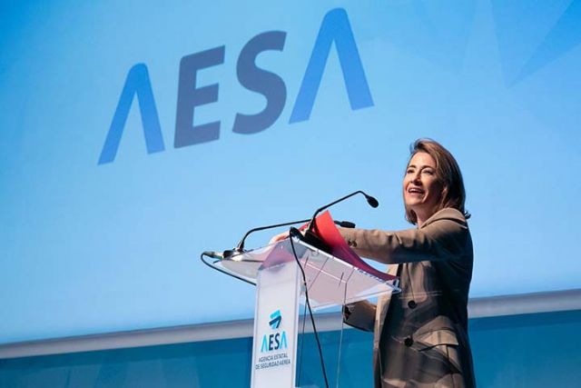 Raquel Sánchez defiende la importante labor de AESA para velar por la seguridad aérea y orientar el progreso del sector - 1, Foto 1