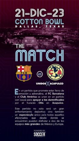 Jose Eshkenazi: agotan boletos en pre-registro The Match FC Barcelona vs Club América Unidos x Acapulco - 1, Foto 1