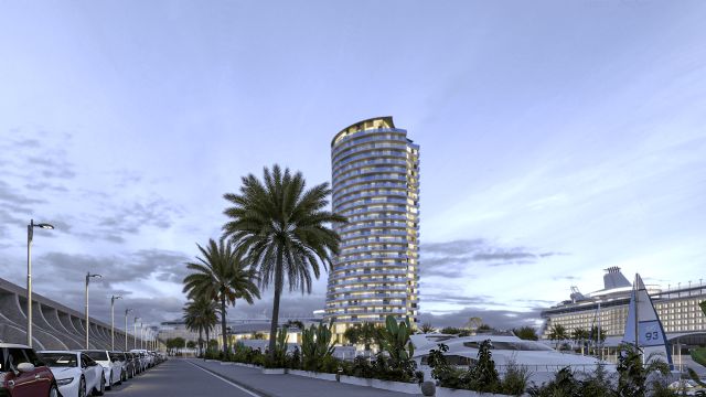 Un paso adelante para la construcción del Hotel Torre del Puerto en Málaga - 1, Foto 1