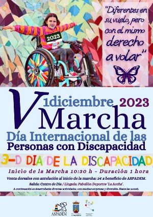 La V Marcha por el Da Internacional de las Personas con Discapacidad unir a Mazarrn por la Inclusin y el Respeto, Foto 1