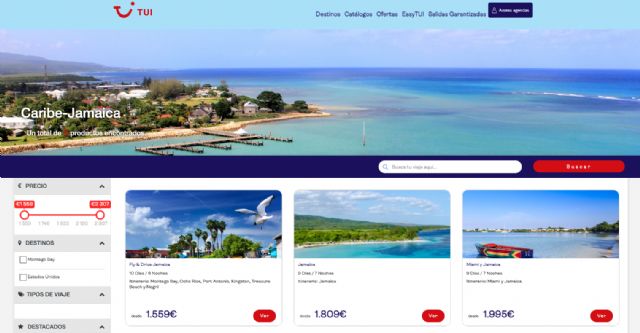 TUI y Jamaica, unidas para promocionar el destino entre los españoles - 1, Foto 1
