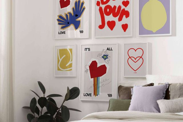 Cuadros y láminas decorativas para el dormitorio – Artesta