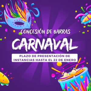 La Concejala de Festejos publica las Bases para autorizacin, concesin y uso de barras en las prximas Fiestas de Carnaval, Foto 1