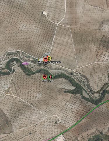 Incendio en la rambla del Almendro, Mula - 1, Foto 1