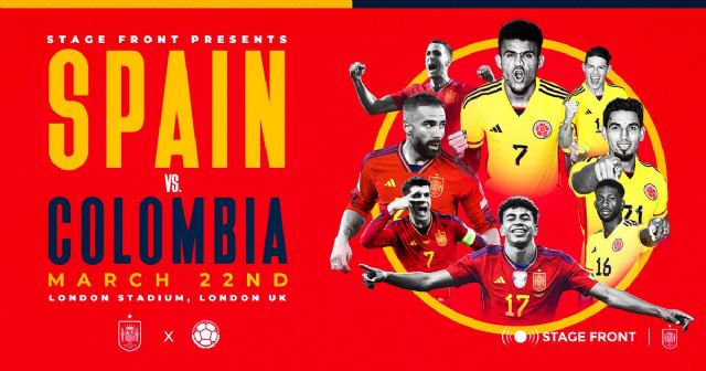 Stage Front anuncia un partido amistoso entre España y Colombia en el Estadio de Londres - 1, Foto 1