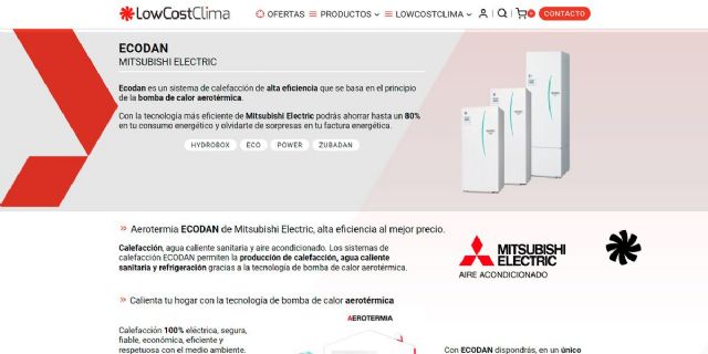 La aerotermia Ecodan de Mitsubishi Electric: la opción eficiente y sostenible para ahorrar hasta un 80% en la factura energética - 1, Foto 1
