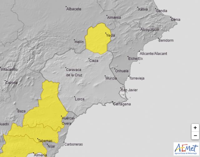 Nivel amarillo por viento hasta 70 km/h hoy en el Altiplano - 1, Foto 1