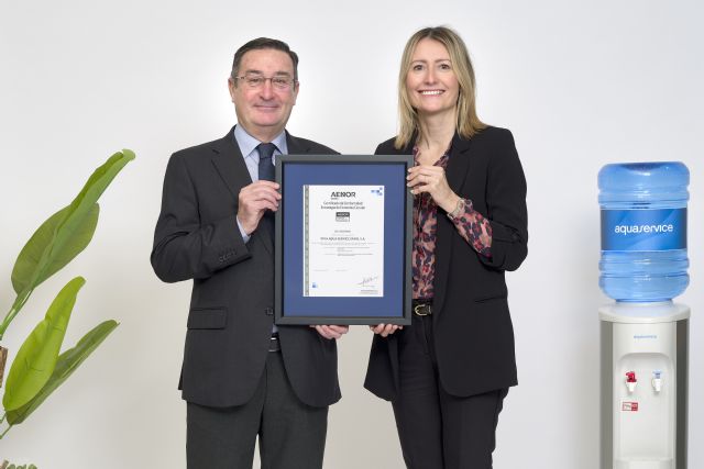 Aquaservice, primera empresa del sector del agua embotellada en obtener el certificado AENOR de Estrategia de Economía Circular - 1, Foto 1