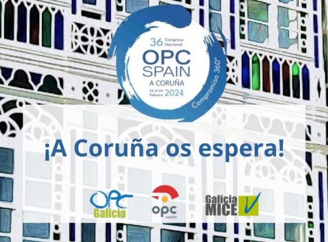 Más de 300 profesionales del sector asistirán en A Coruña al 36 Congreso de OPC España - 1, Foto 1