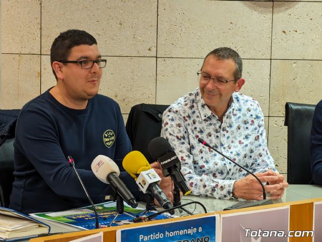 El partido de homenaje a Jess Serrano y a beneficio de la Asociacin ELA Regin de Murcia ser el domingo 7 de abril - 14
